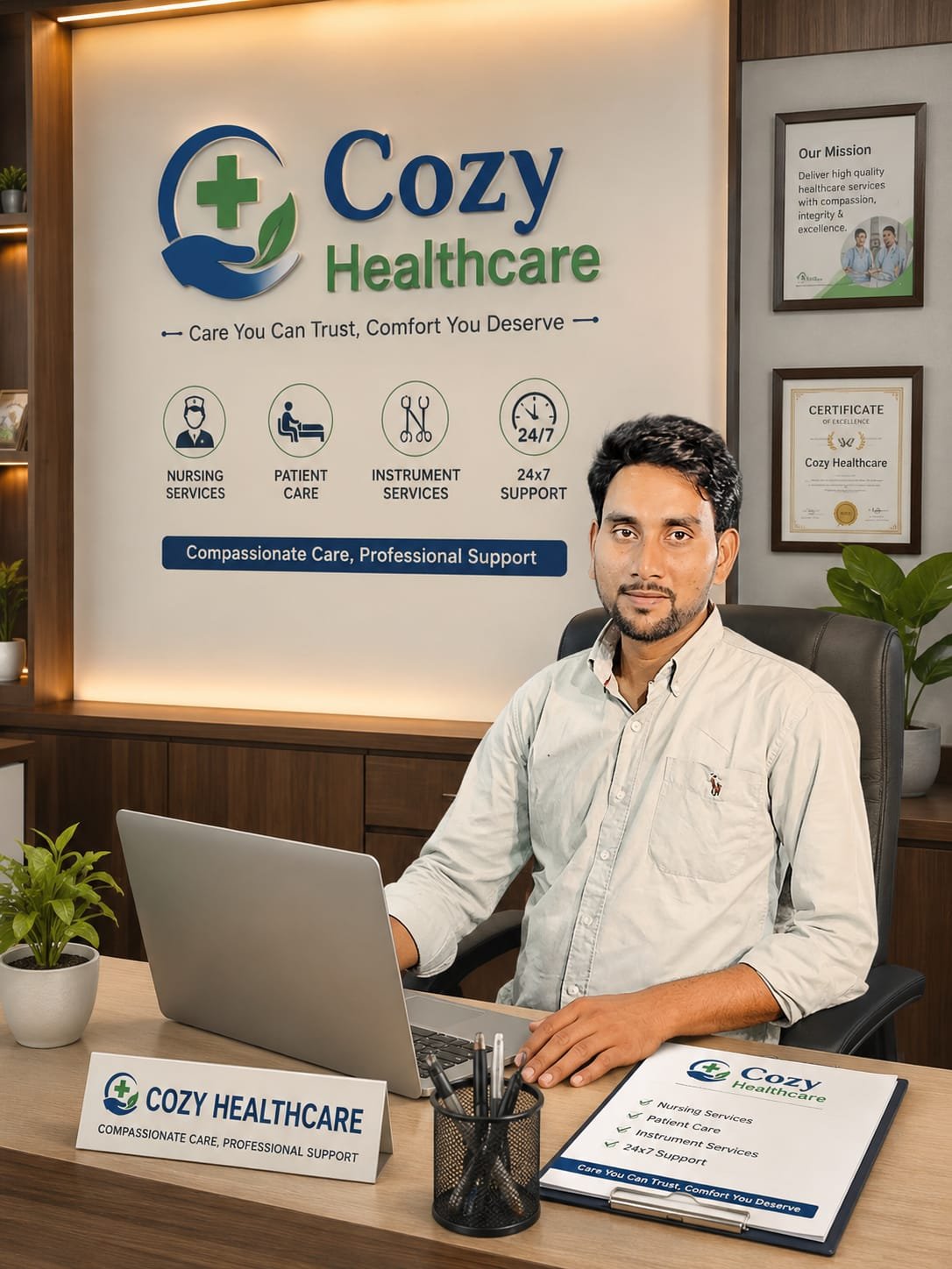 Drx. Gufran Mewati - Owner Cozy Healthcare